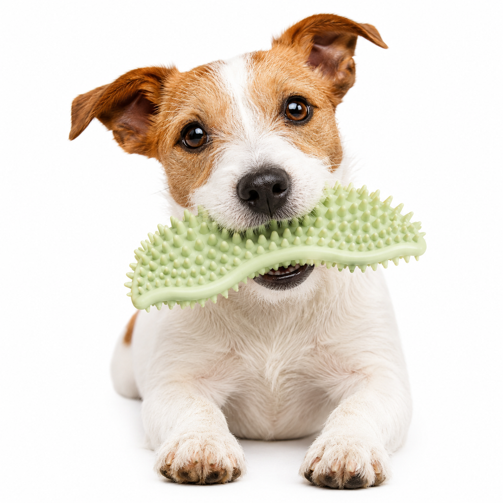 Bite-Resistant Dog Toy Ball for Interactive Chewing